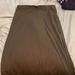 American Eagle Outfitters Dark Green Pencil Skirt
